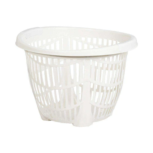 Cesto telado para roupa 34 litros redondo colorido Rischioto