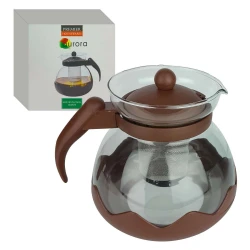 Chaleira de vidro com infusor 1500ml
