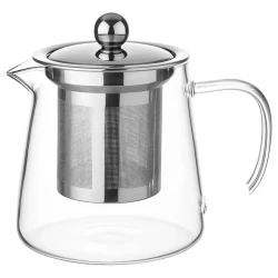 Chaleira de vidro com infusor 300ml