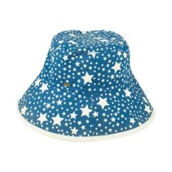 Chapéu de tecido estrelinhas