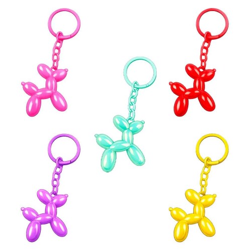 Chaveiro de metal balão cachorrinho hw75811