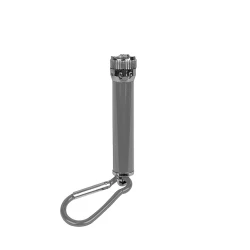 Chaveiro laser com mosquetão 3 em 1