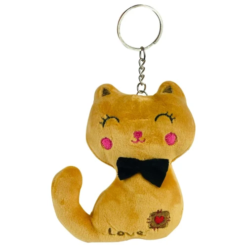 Chaveiro pelucia gato 13cm hw40810