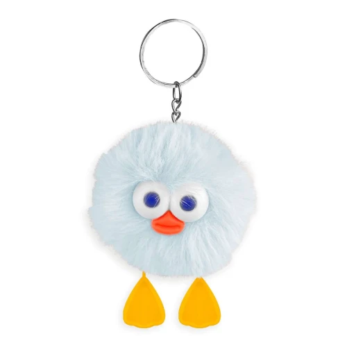 Chaveiro pelúcia pompom patinho hw69829