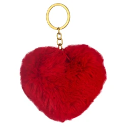 Chaveiro pompom coração sortidos