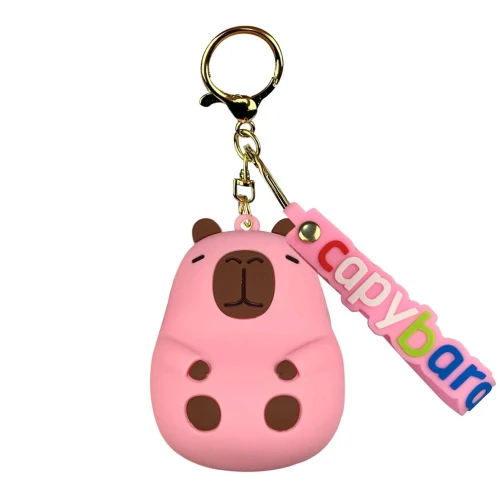 Chaveiro porta moedas silicone capivara sortidos