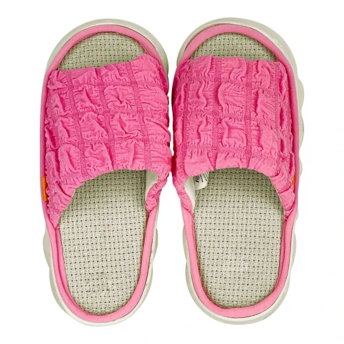 Chinelo de pano núvem feminino rosa tamanhos 35/36 37/38 39/40 Stuf