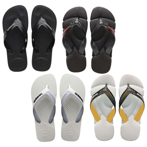 Chinelo havaianas tiras largas sortidas Chinelo havaianas tiras largas sortidas