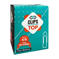 Clips grande 4/0 com 400 unidades