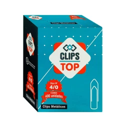 Clips grande 4/0 com 400 unidades