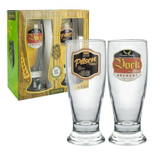 CONJUNTO COPO VIDRO TULIPA CERVEJEIROS 220ML C/2PCS HERCOS(V) CONJUNTO COPO VIDRO TULIPA CERVEJEIROS 220ML C/2PCS HERCOS(V)