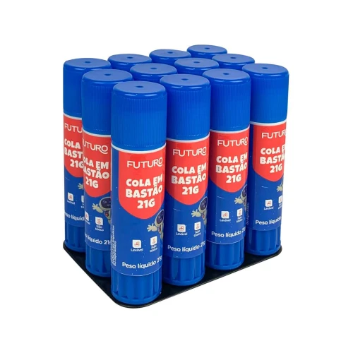Cola em batão 21 gramas com 12 unidades Futuro Cola em batão 21 gramas com 12 unidades Futuro