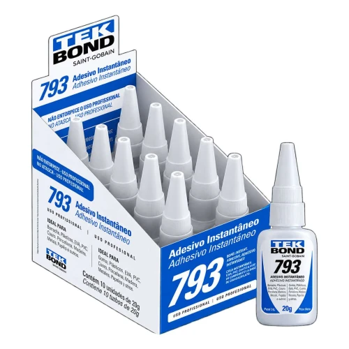 Cola instantânea 20g 793 Tek Bond Cola instantânea 20g 793 Tek Bond