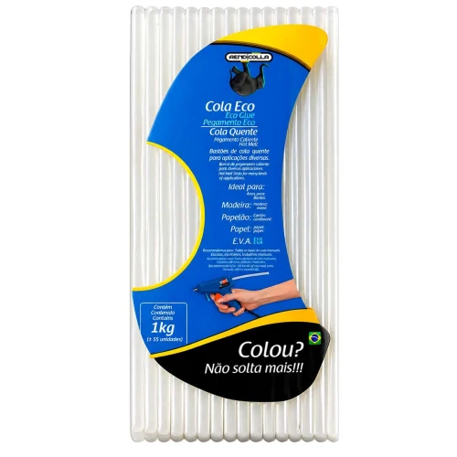 Cola quente fina leitosa econômica 1kg Rendicolla