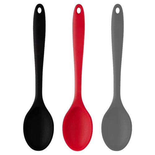 Colher de silicone 27cm cores sortidas Lívon