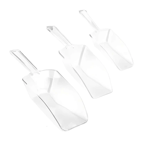 Conjunto de pás medidoras acrilicas cozinha 3 unidades
