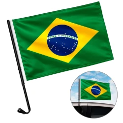 Copa bandeira do Brasil 30x45cm para carro