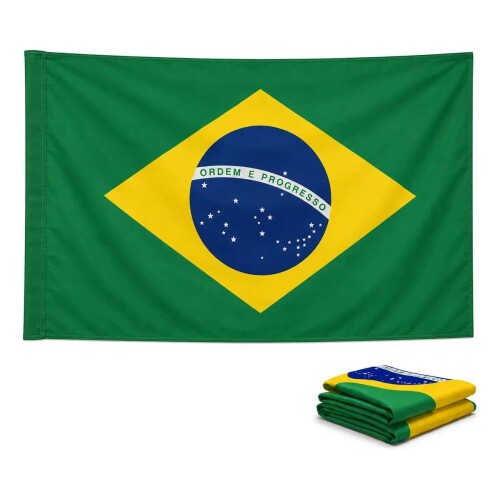 Copa bandeira do Brasil 160x240cm poliester Copa bandeira do Brasil 160x240cm poliester