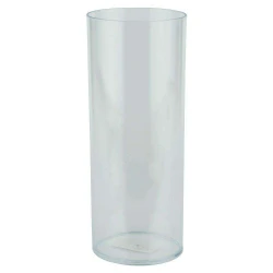 Copo acrilico long drink 320ml cristal