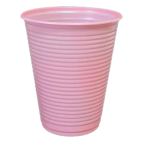 Copo plástico 200ml rosa pink com 50 unidades