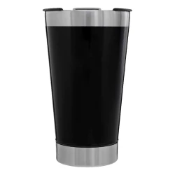 Copo térmico 473ml inox preto com tampa
