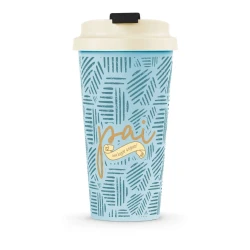 Copo térmico 500ml plástico pai lugar seguro