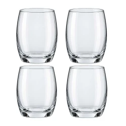 Copo vidro clear veneto 500ml com 4 unidades