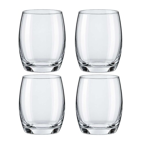 Copo vidro clear veneto 500ml com 4 unidades