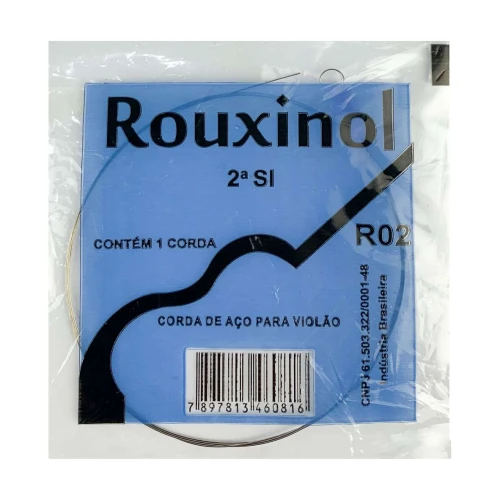 Corda para violão Nº2 aço Rouxinol