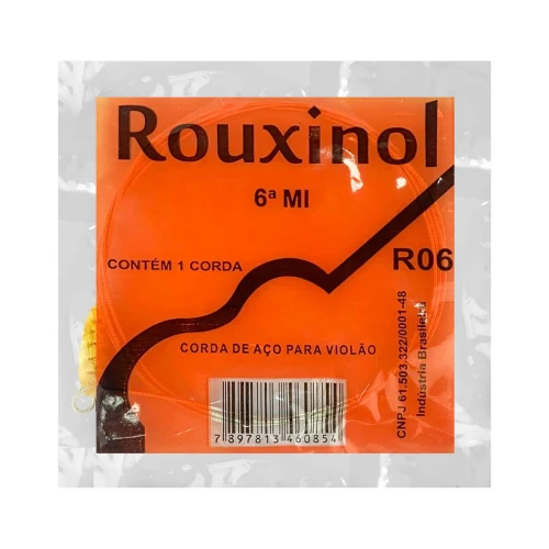Corda para violão Nº6 de aço Rouxinol