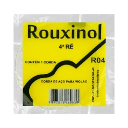 Corda para violão de aço Nº4 Rouxinol