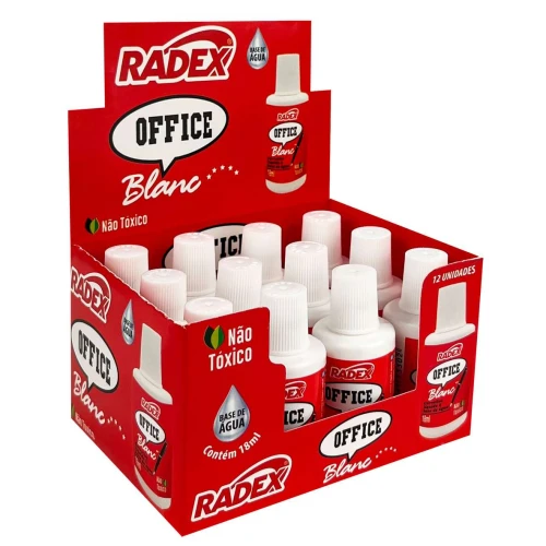 Corretivo liqúido Radex Office Blanc 18ml