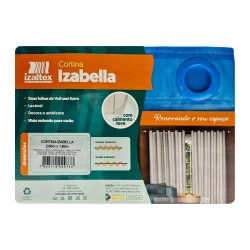 Cortina de voil izabella 280x180cm sortida