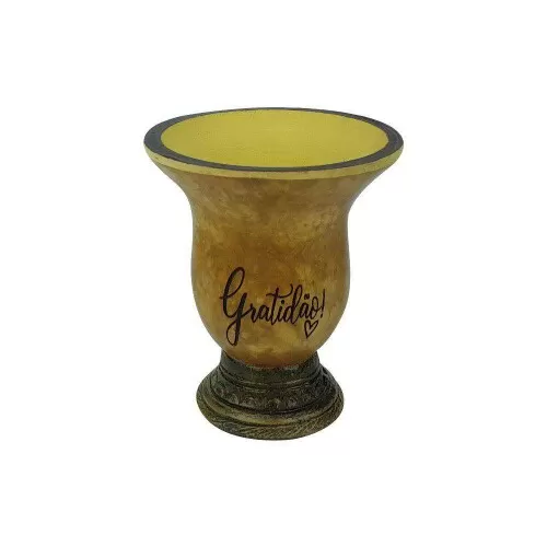 Cuia para chimarrão taça decorada laser bocal grosso Belmate Cuia para chimarrão taça decorada laser bocal grosso Belmate