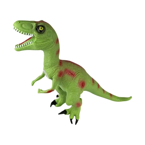 Dinossauro velociraptor com som e luz Unitoys