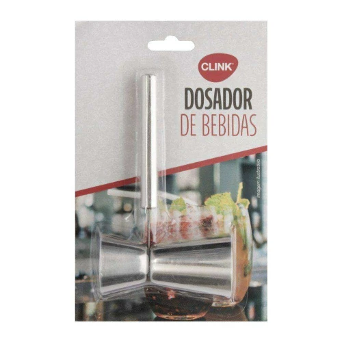 Dosador medidor para bebidas inox 25ml / 50ml CK5459 Clink
