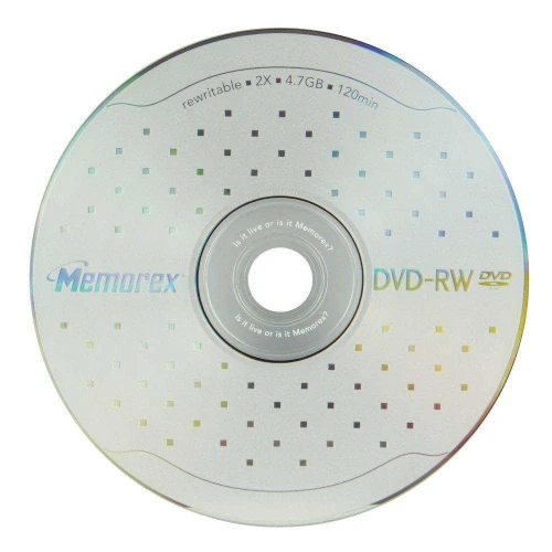 Dvd-RW 4,7gb Memorex envelopado