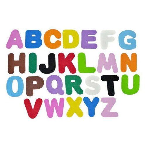 Emborracahdo e.v.a letras 15cm liso coloridas