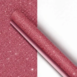 Emborrachado E.V.A 40cm x 48cm aberto gliter pc rosa claro