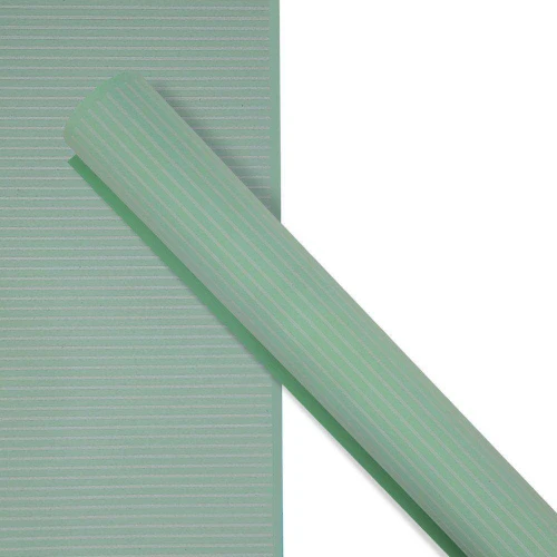 Emborrachado E.V.A decorado 40x60cm listra verde
