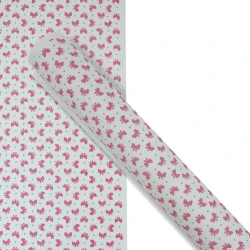 Emborrachado e.v.a decorado 40x60cm laço rosa