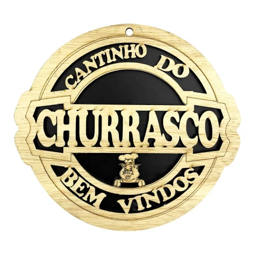 Enfeite placa de madeira com dizeres sortidas