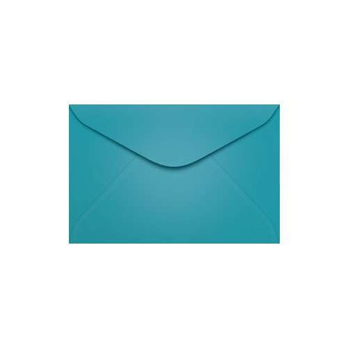 Envelope colorido 72x108mm azul turquesa com 100 unidades Scrity