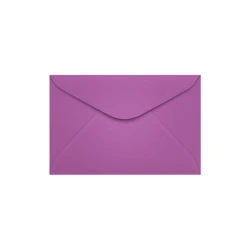 Envelope colorido 72x108mm roxo com 100 unidades Scrity