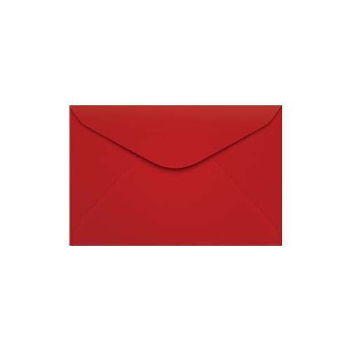 Envelope colorido 72x108mm vermelho vivo com 100 unidades Scrity