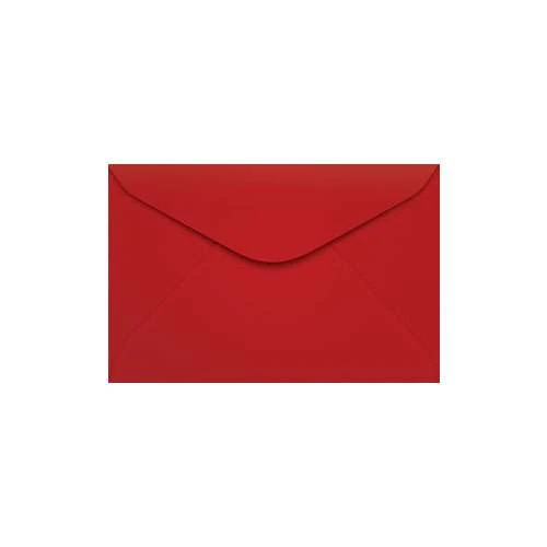 Envelope colorido 72x108mm vermelho vivo com 100 unidades Scrity