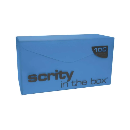 Envelope colorido ofício 114x229mm azul royal grécia com 100 unidades Scrity