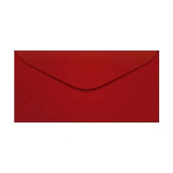 Envelope colorido ofício 114x229mm bordô pequim com 100 unidades