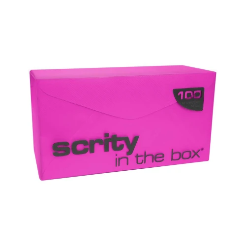 Envelope colorido ofício 114x229mm pink cancún com 100 unidades Scrity