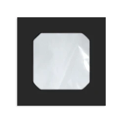 Envelope para CD 125x125mm preto com 250 unidades